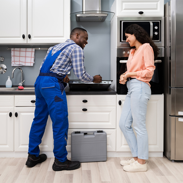 can you provide an estimate for cooktop repair before beginning any work in Isonville